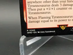 Flaming Tyrannosaurus (Extended Art) Universes Beyond: Doctor Who Regular - Image 2