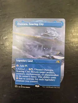 Otawara, Soaring City (Borderless) Kamigawa: Neon Dynasty Regular - Image 1