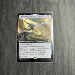 Bitterthorn, Nissa’s Animus (Borderless) - March of the Machine Commander - Image 1