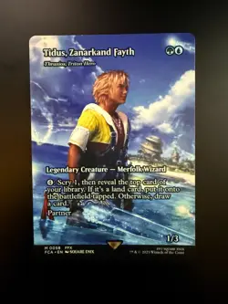 MTG Final Fantasy English Tidus, Zanarkand Fayth Showcase 0058 Non-Foil - Image 1