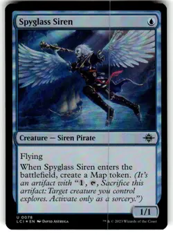Spyglass Siren The Lost Caverns of Ixalan Foil MTG NM - Image 1