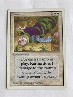 Karma Unlimited Edition MTG LP - Image 1