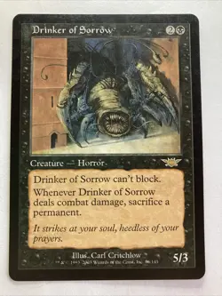 Drinker of Sorrow Legions MTG LP - Image 1