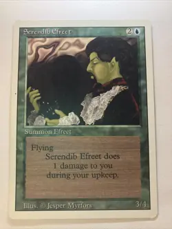 Serendib Efreet Revised Edition MTG LP - Image 1