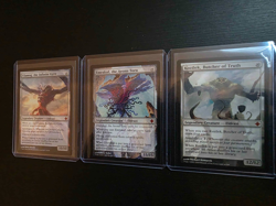 2010 MTG Rise of the Eldrazi Kozilek, Ulamog, Emrakul never played NM - Image 1