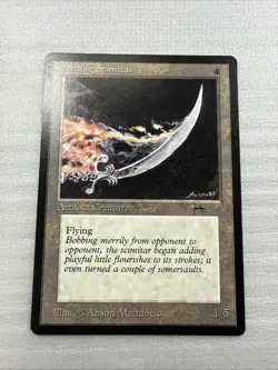 Dancing Scimitar (Arabian Nights) NM MTG - Image 1