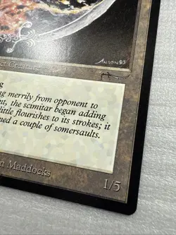 Dancing Scimitar (Arabian Nights) NM MTG - Image 3