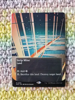 Strip Mine (0085) (Borderless) Edge of Eternities Regular Land - Image 1