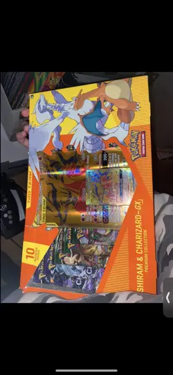 Reshiram And Charizard Pokemon GX PREMIUM collectors Box. - Image 1
