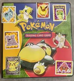 Pokemon Sammlung 2 Ordner Topps Holo + WOTC Base Jungle Rocket Vintage 1999-2000 - Image 1