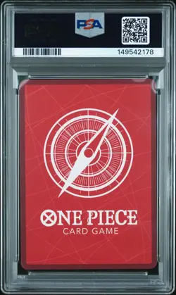 2025 ONE PIECE OP11-A FIST OF DIVINE SPEED ALTERNATE ART #001 KOBY PSA 10 - Image 2