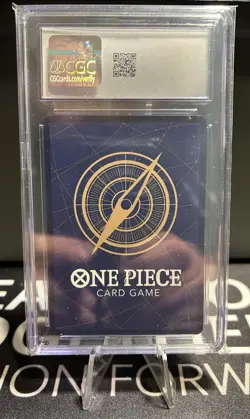 2023 ONE PIECE JAPANESE PROMO 7 ELEVEN TIE UP CAMPAIGN MONKEY D. LUFFY CGC 10 - Image 2