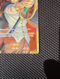 • Shanks • OP01-120 Secret Rare SEC Premium Booster Holo Foil One Piece TCG NM - Image 4