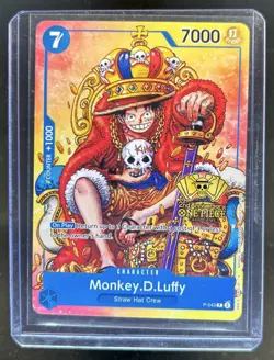 2024 One Piece EN Monkey D. Luffy 2nd Anniversary Tournament #P-043 - Image 1