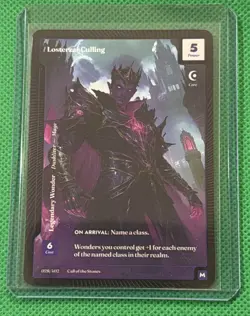 Wonders of The First - Mythic Losterzar Culling - Call Of The Stones - Image 1