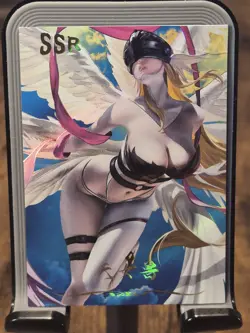 Extravagant Feast Card Anime Waifu Goddess Story SSR Angewomon - Image 1