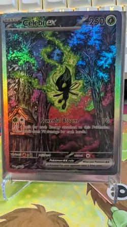 Celebi EX Custom Full Art Card - Image 1