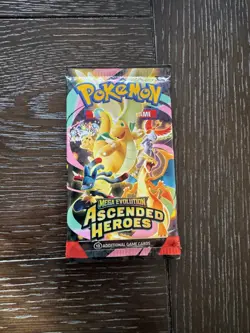 (HEAVY)🔥 22.65g Pokemon TCG Cards Ascended Heroes Booster Pack Factory Sealed ✅ - Image 2