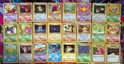Pokemon Team Rocket Complete Common Set WOTC 24 Card Bundle Light Play LP - Image 1