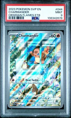 Charmander Obsidian Flames Promo Card 044 - PSA 9 - Image 1