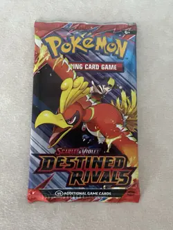 Pokemon TCG Destined Rivals Booster Pack - Sealed [Random Pack Art + 1 per Sale] - Image 1