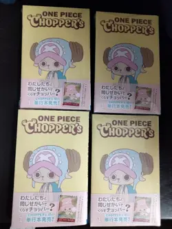 Manga ONE PIECE CHOPPER's Volume 1 set of 4 One Piece cards - Image 1