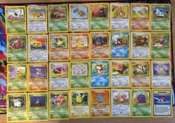 Pokemon TCG Jungle Set Complete Common Uncommon Set x32 Cards WOTC Vintage - Image 1