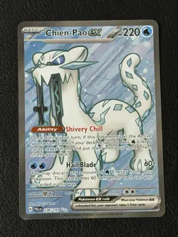 Chien-Pao EX 236/193 Sv02: Paldea Evolved Holo Ultra Rare Pokemon Card 2024 NM - Image 1