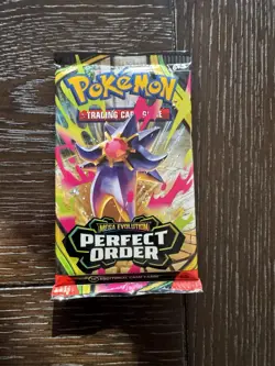 (HEAVY) 🔥 22.63g Pokemon TCG Cards Perfect Order Booster Pack Factory Sealed✅ - Image 2