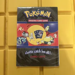 Pokemon Base Set Jungle & Fossil Card List 1999 WOTC Card Lists - Image 1