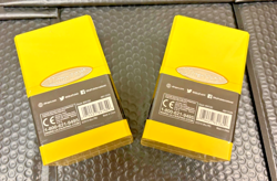Ultra Pro Satin Tower Deck Box BRIGHT YELLOW - Stores 100+ Cards (2 Deck Boxes) - Image 2