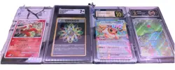 Pokemon Graded Card Lot of 4 - Image 1