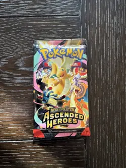 (HEAVY)🔥 22.67g Pokemon TCG Cards Ascended Heroes Booster Pack Factory Sealed ✅ - Image 2