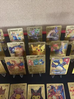 Pokemon Gold Foil Cards 55 Cards - Image 3
