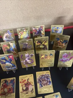 Pokemon Gold Foil Cards 55 Cards - Image 4