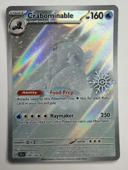 Crabominable - (Holiday Calendar) 149/142 Miscellaneous Cards & Products Holo - Image 1