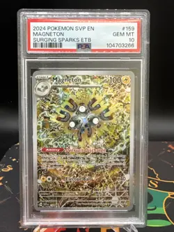 2024 POKEMON SVP EN MAGNETON -ELITE TRAINER BOX #159 GEM MINT PSA 10 - Image 2