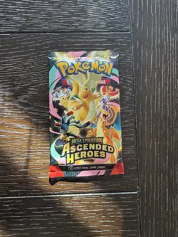 (HEAVY)🔥 22.66g Pokemon TCG Cards Ascended Heroes Booster Pack Factory Sealed ✅ - Image 2
