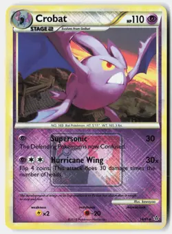 Crobat (League Promo) 14/95 Holo Promo League & Championship Cards Pokemon NM - Image 1