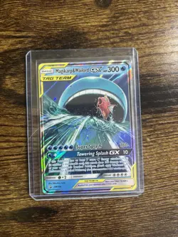 Pokemon Magikarp and Wailord Tag Team GX Promo Card Sun and Moon SM166 2019 - Image 1
