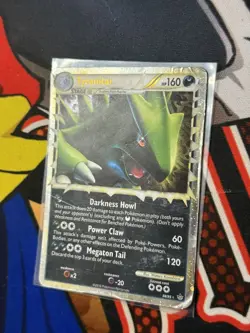 HP Tyranitar Prime 88/95 HGSS Unleashed Holo Rare Pokemon card PSA 1 contender - Image 3
