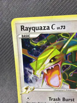 Pokemon Rayquaza C LV.73 SP Holo Rare Supreme Victors 8/147 Card Holo LP/NM - Image 2