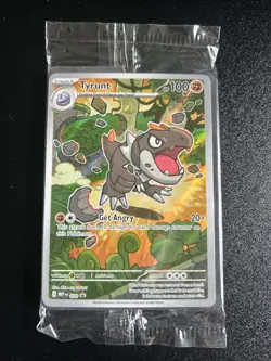Tyrunt 070 Promo Card SEALED Prefect Order Etb Promo Full Art NM - Image 1