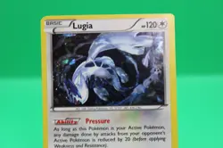 Lugia - 78/124 - Pokemon Fates Collide XY Cracked Holo Rare Card LP - Image 3