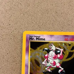 Mr. Mime Holo 6/64 - Jungle Set Unlimited - Rare Vintage - WOTC Pokemon Card - Image 2