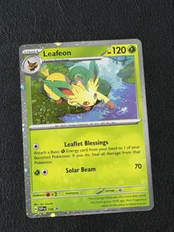 Leafeon (Cosmos Holo) Promo Holo SV: Scarlet & Violet Promo Cards SVP170 NM - Image 1