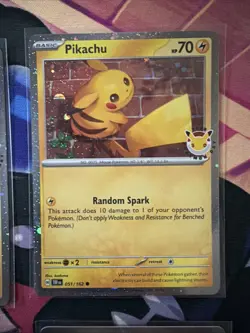 Lot Of 6 Pikachu 051/162 Pokemon Day Promo Cards Pokemon TCG All Near Mint - Image 4