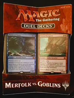 Duel Decks: Merfolk vs. Goblins Set Magic The Gathering MTG NEW FACTORY SEALED - Image 1