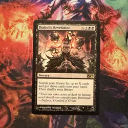 MTG MAGIC 2013 M13 DIABOLIC REVELATION NEAR MINT FREE SHIPPING - Image 1