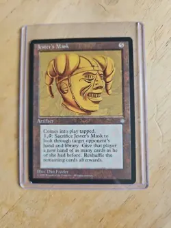 Jester's Mask, Ice Age, Regular, Magic the Gathering, MTG - Image 1